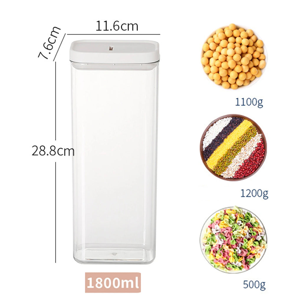 Airtight Food Storage Containers (Stackable Kitchen Essentials)