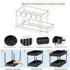 Pull-Out Under Sink Organizer (2-Tier Sliding Storage)